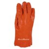 Magid 12 Orange Vinyl DoubleDipped PVC Coated Glove  Cut Level 1, 12PK T3083R